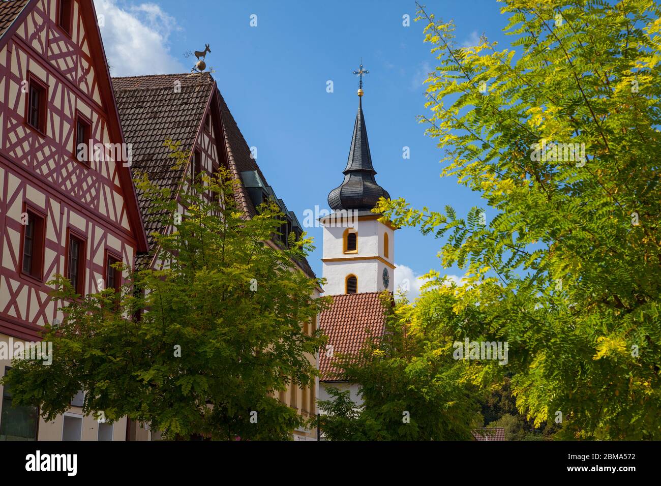 Pottenstein in Oberfranken, Deutschland Stockfoto