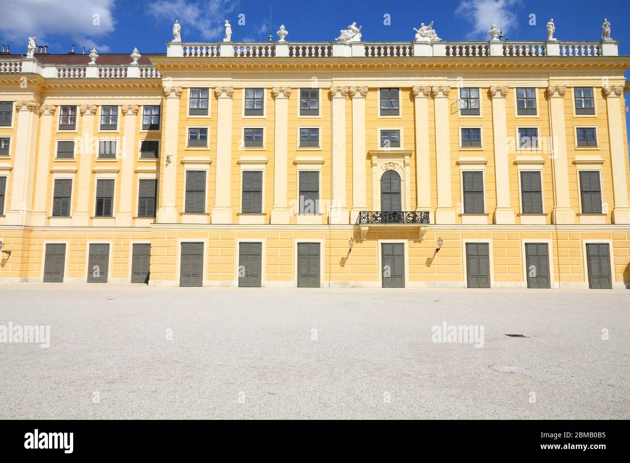 Wien - Schönbrunn, ein UNESCO-Weltkulturerbe. Stockfoto