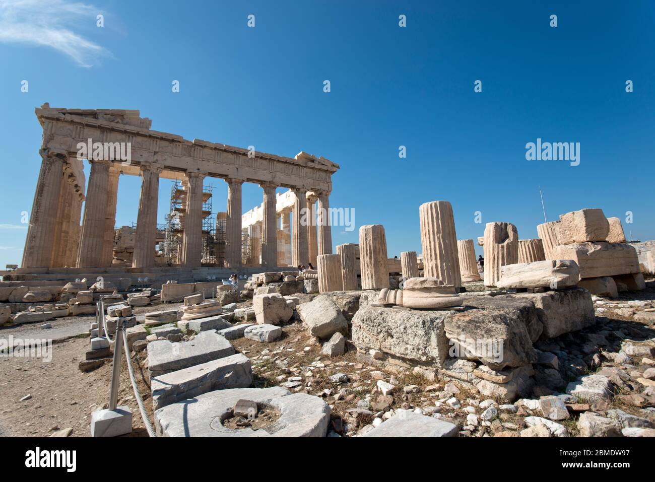 Der Parthenon. Akropolis von Athen, Griechenland Stockfoto