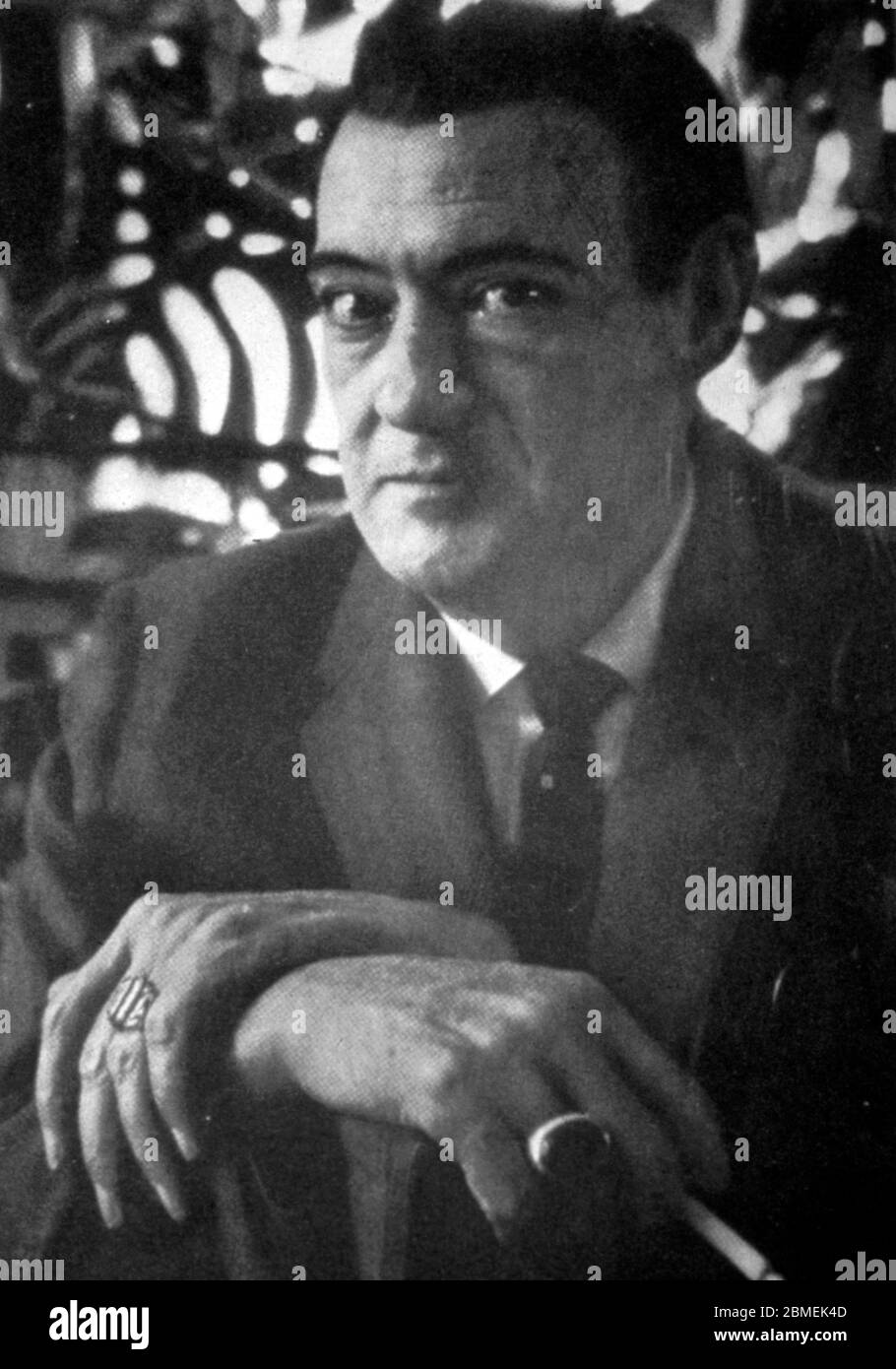 Salvador Novo López (1904-1974), Escritor, Poeta y Dramaturgo mexicano. Stockfoto