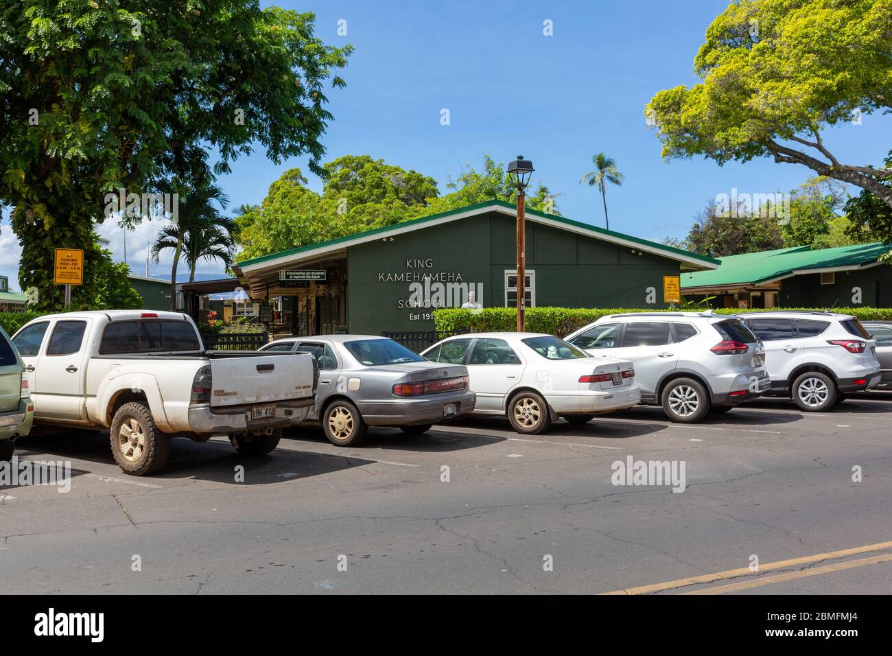 King Kamehameha III Grundschule Stockfoto
