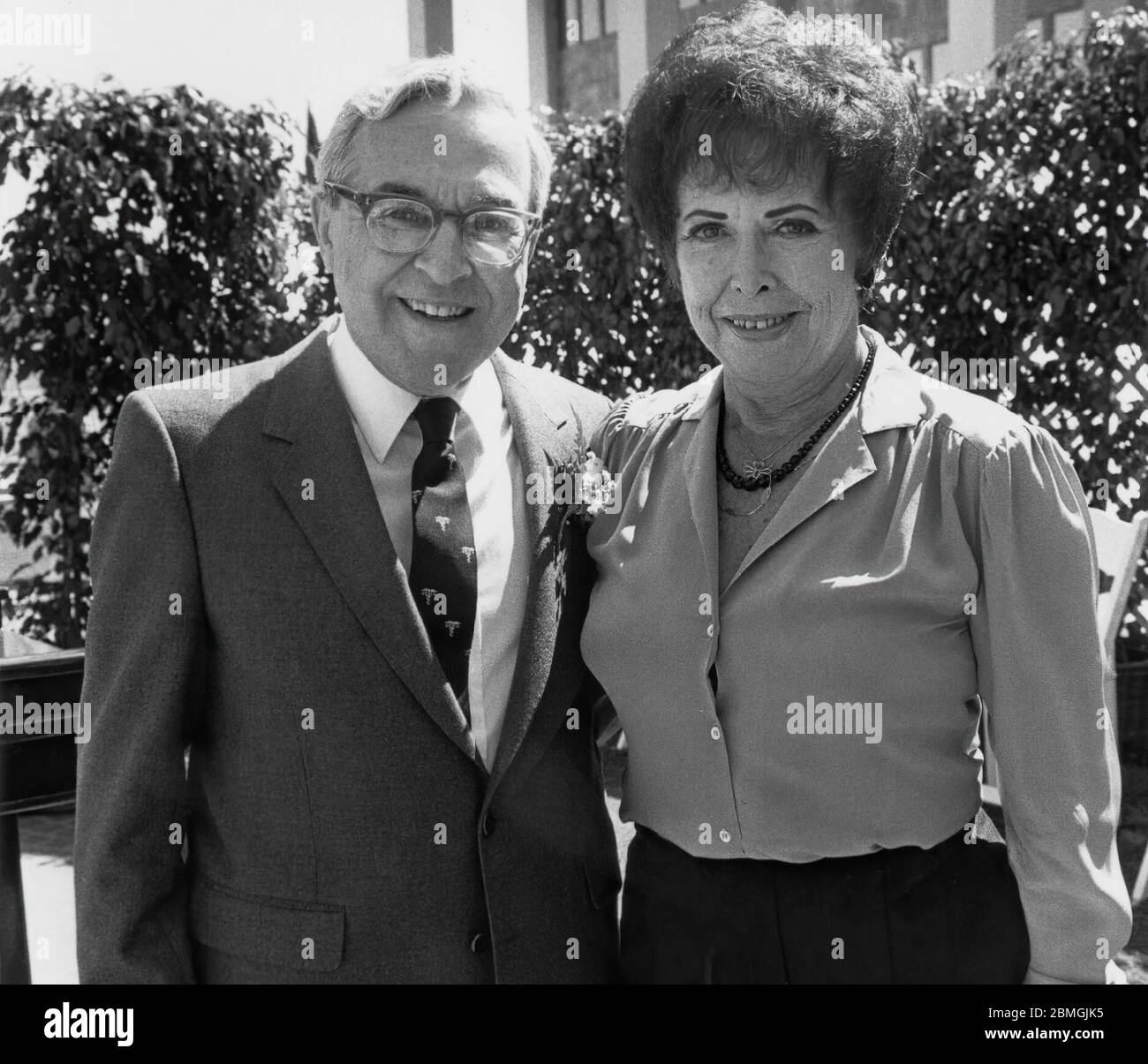 Sherman Mellinkoff, Decano de la Escuela de Medicina. Stockfoto