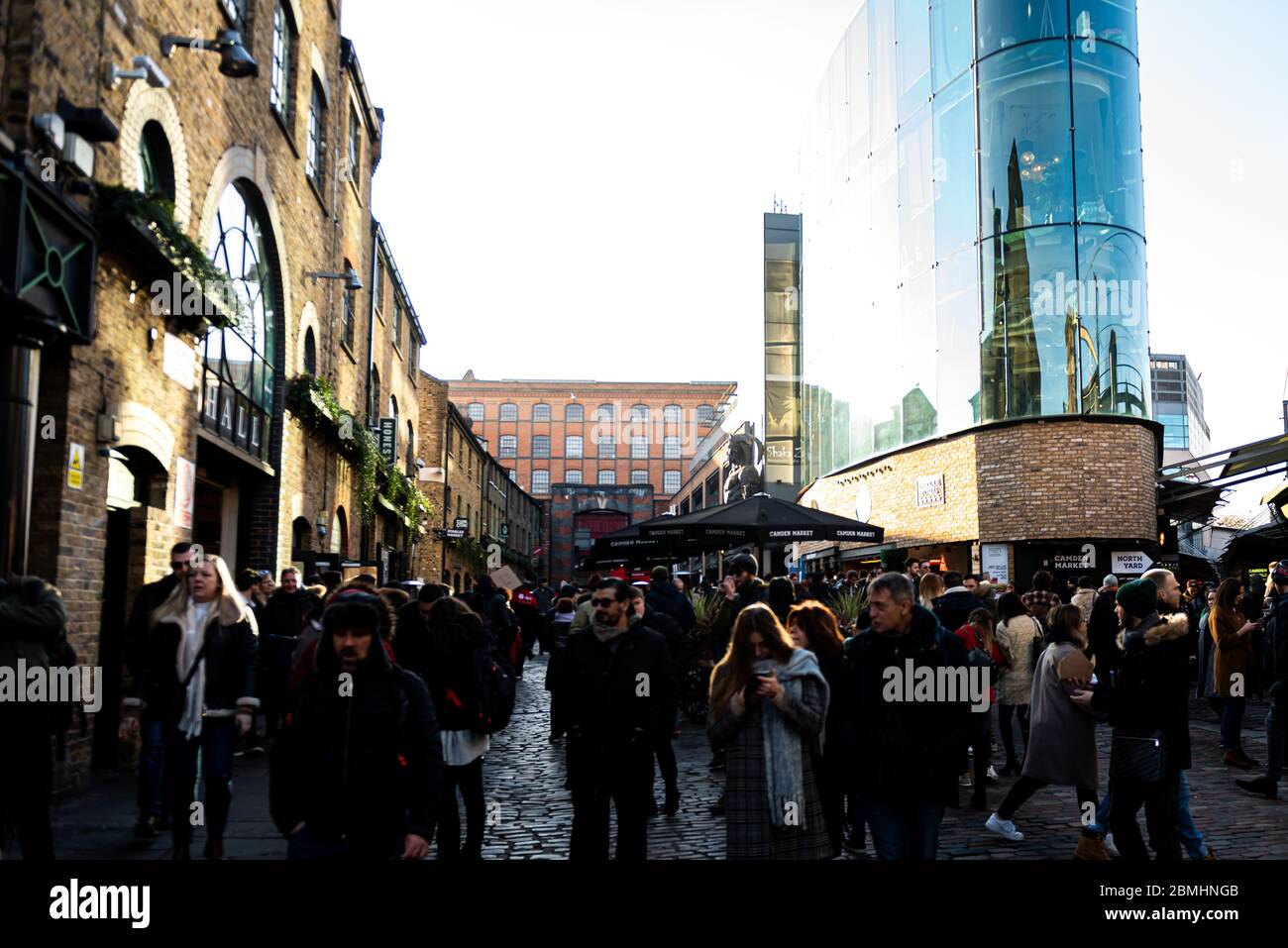 Camden Market Diebe in großbritannien vor Coronavirus Stockfoto