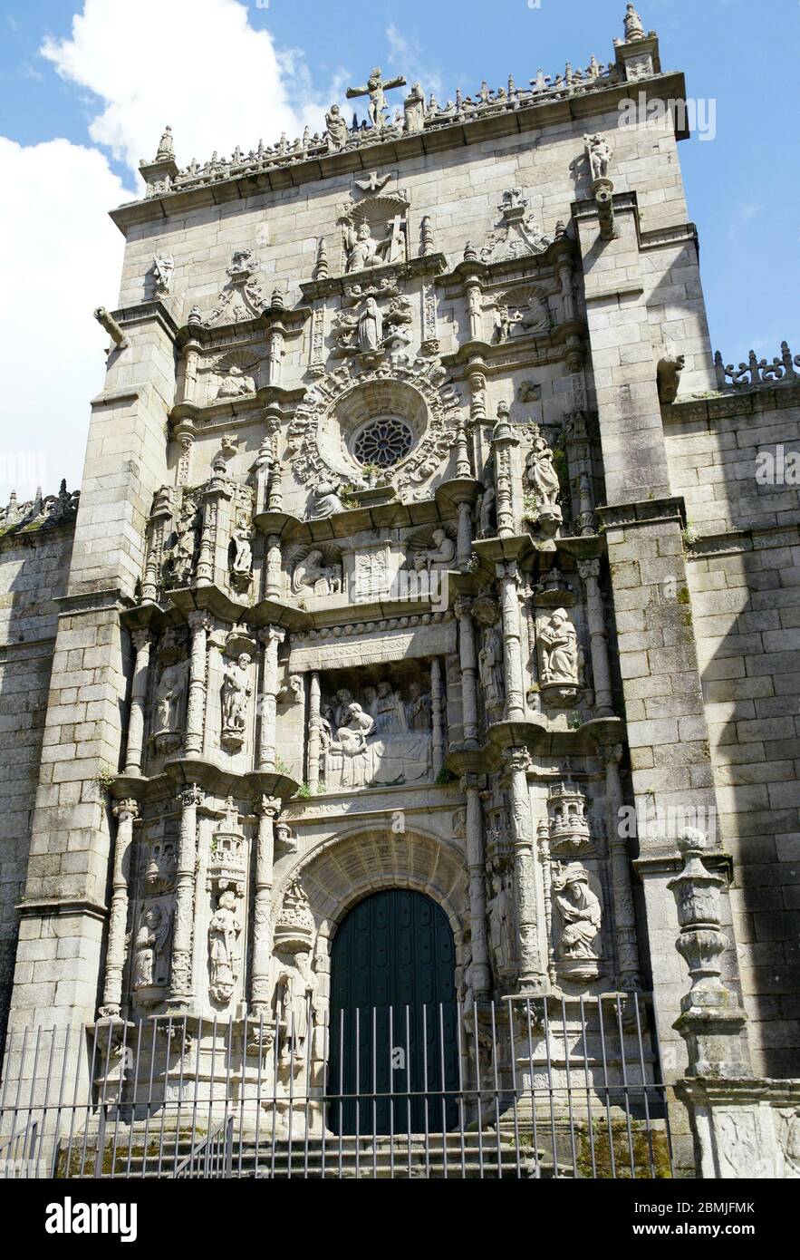 Basílica de Santa María la Mayor. Pontevedra. Galizien. España Stockfoto