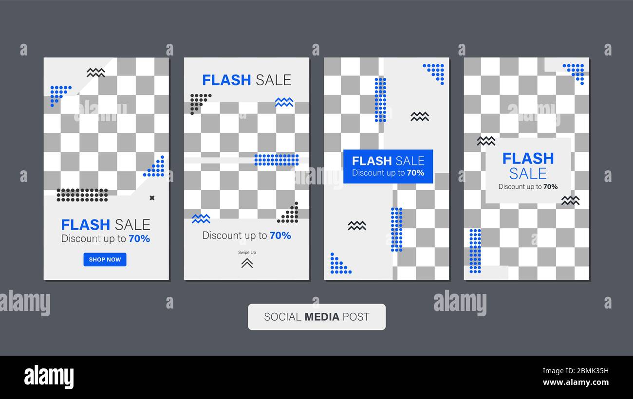 Verkauf mobile Vorlage Sammlung für Promotion Verkauf. Bearbeitbares mobiles Banner für Meldungen oder Social Media Post, Web und Internet. Sonderangebot Paket Stock Vektor