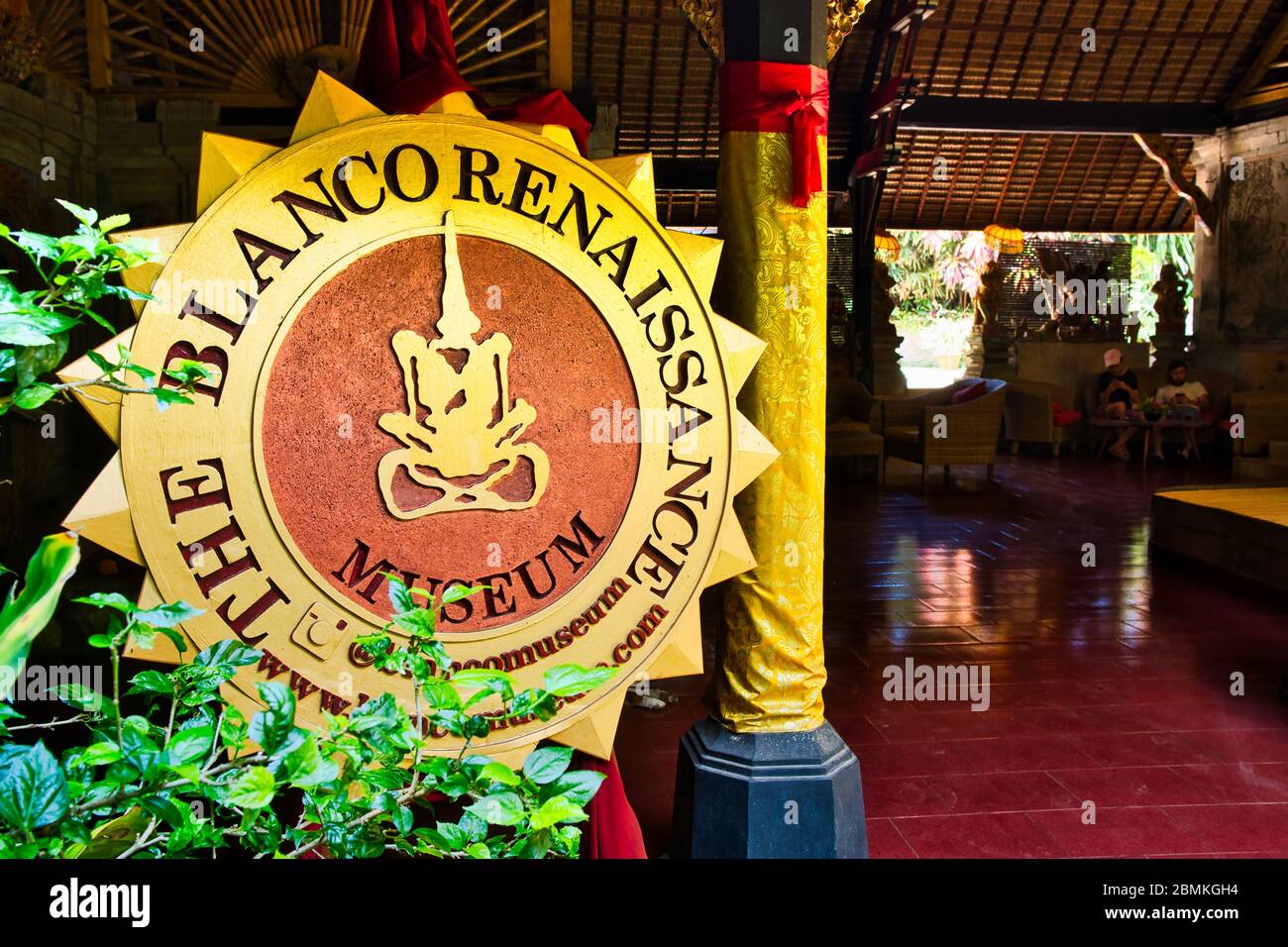 Don Antonio Blanco Museum in Ubud, Indonesien. Stockfoto