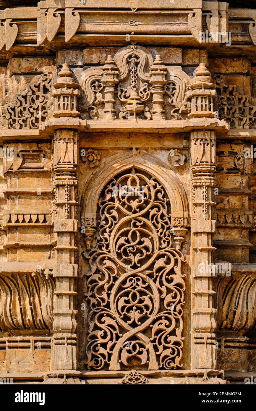 Indien, Gujarat, Ahmedabad, UNESCO-Welterbe-Stadt, Hazrat Harir Moschee Stockfoto