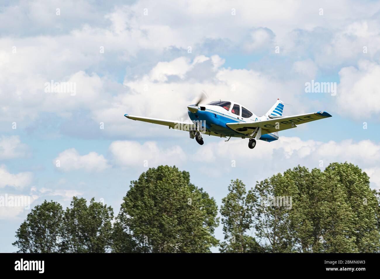 Rockwell Commander 112 G-BDLT Stockfoto