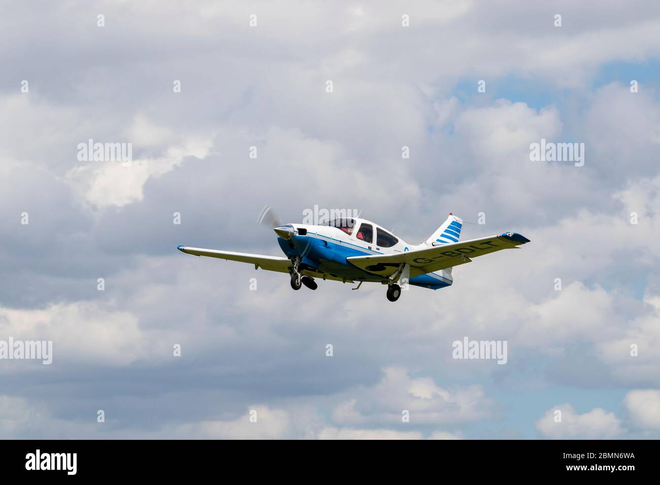 Rockwell Commander 112 G-BDLT Stockfoto