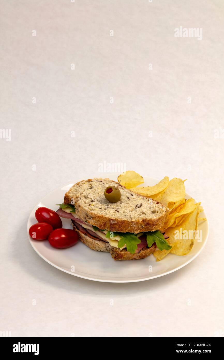 Ham Sandwich, von James D Coppinger/Dembinsky Photo Assoc Stockfoto