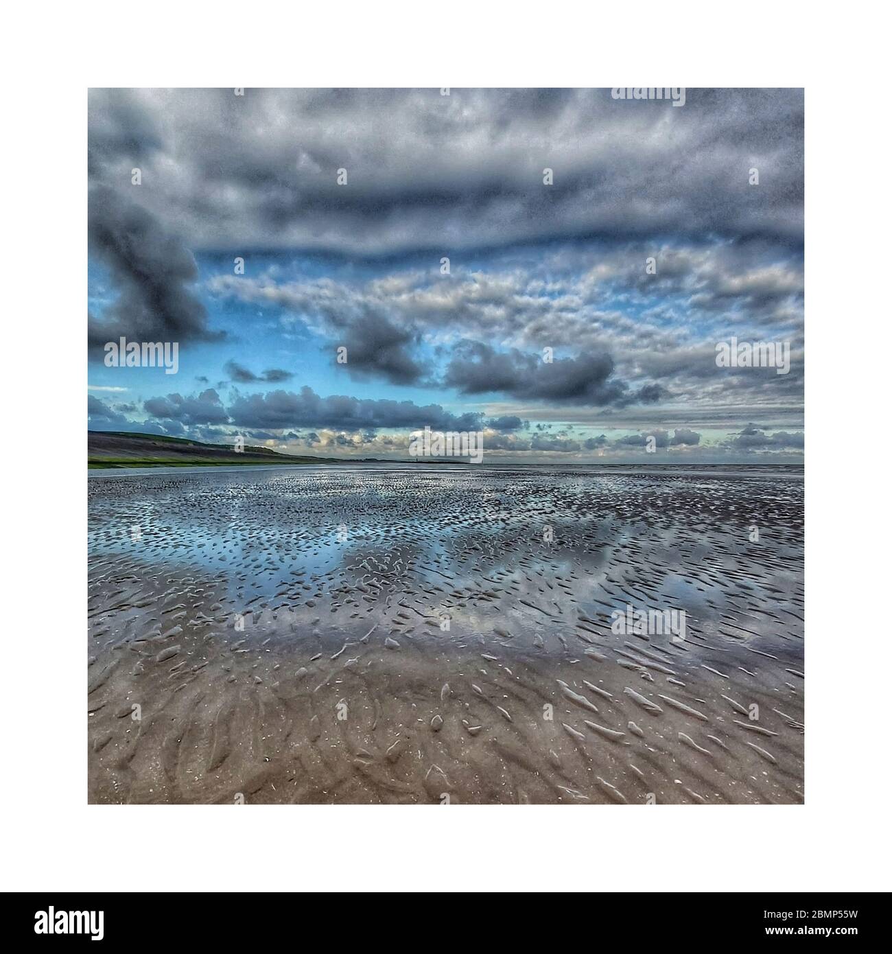 Morgenlandschaft am Leajowe Bay Beach Stockfoto