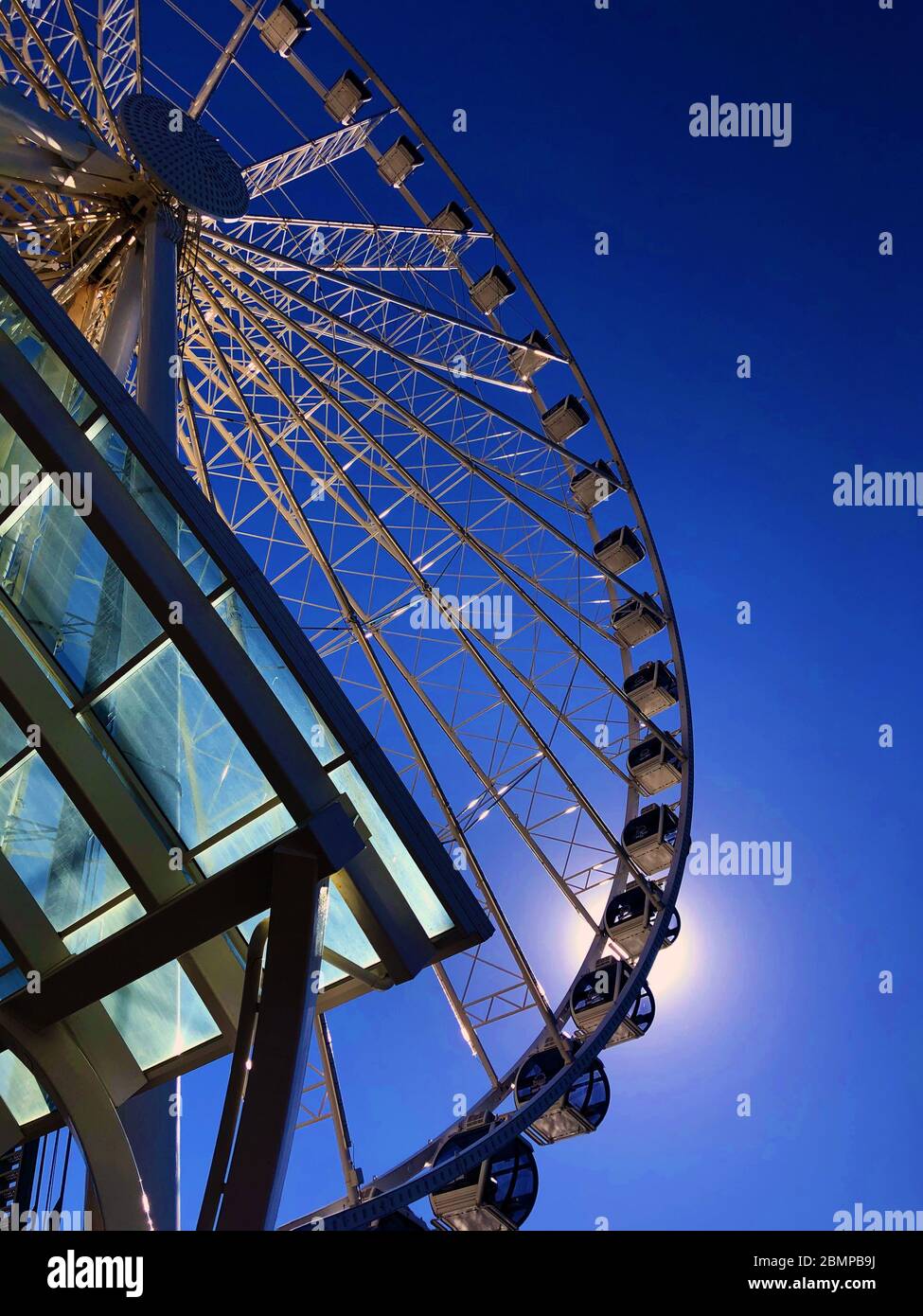 Bezaubernde Aussicht auf Seattle, Washington Stockfoto