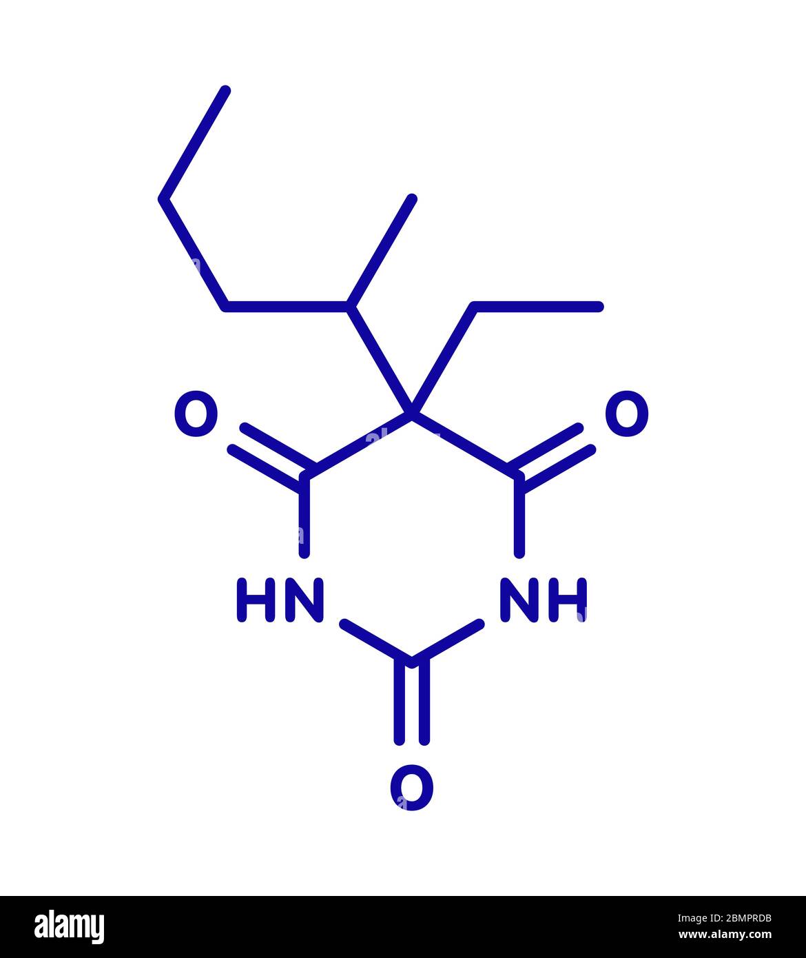 Pentobarbital (pentobarbitone) Barbiturat Beruhigungsmittel, chemische