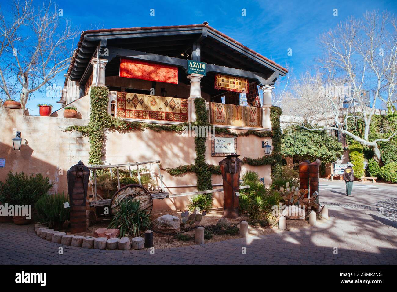 Tlaquepaque Arts & Crafts Village Sedona USA Stockfoto