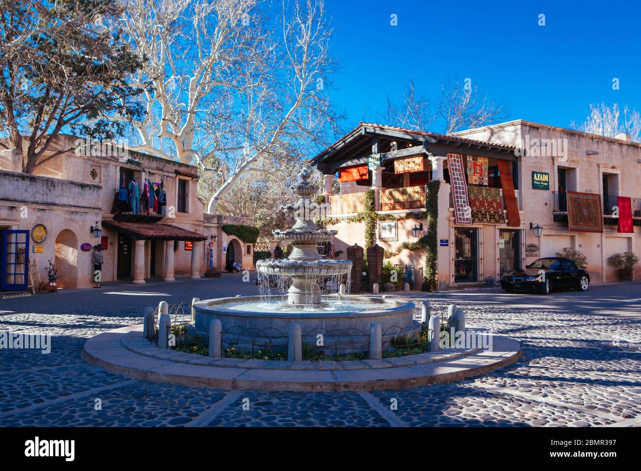 Tlaquepaque Arts & Crafts Village Sedona USA Stockfoto
