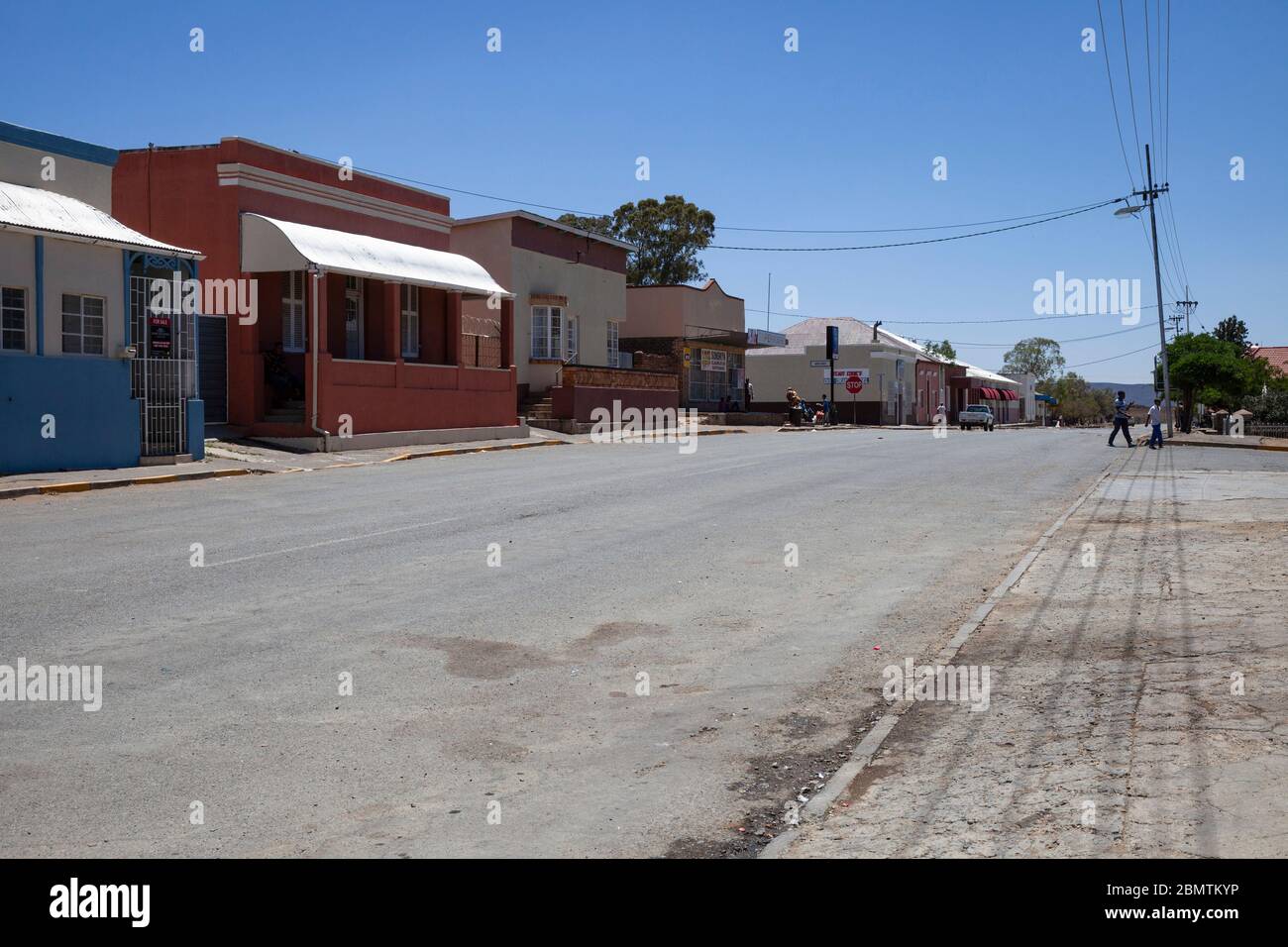 Philipstown ist ein kleines Dorf in der östlichen Oberkaroo, Nordkap, Südafrika Stockfoto