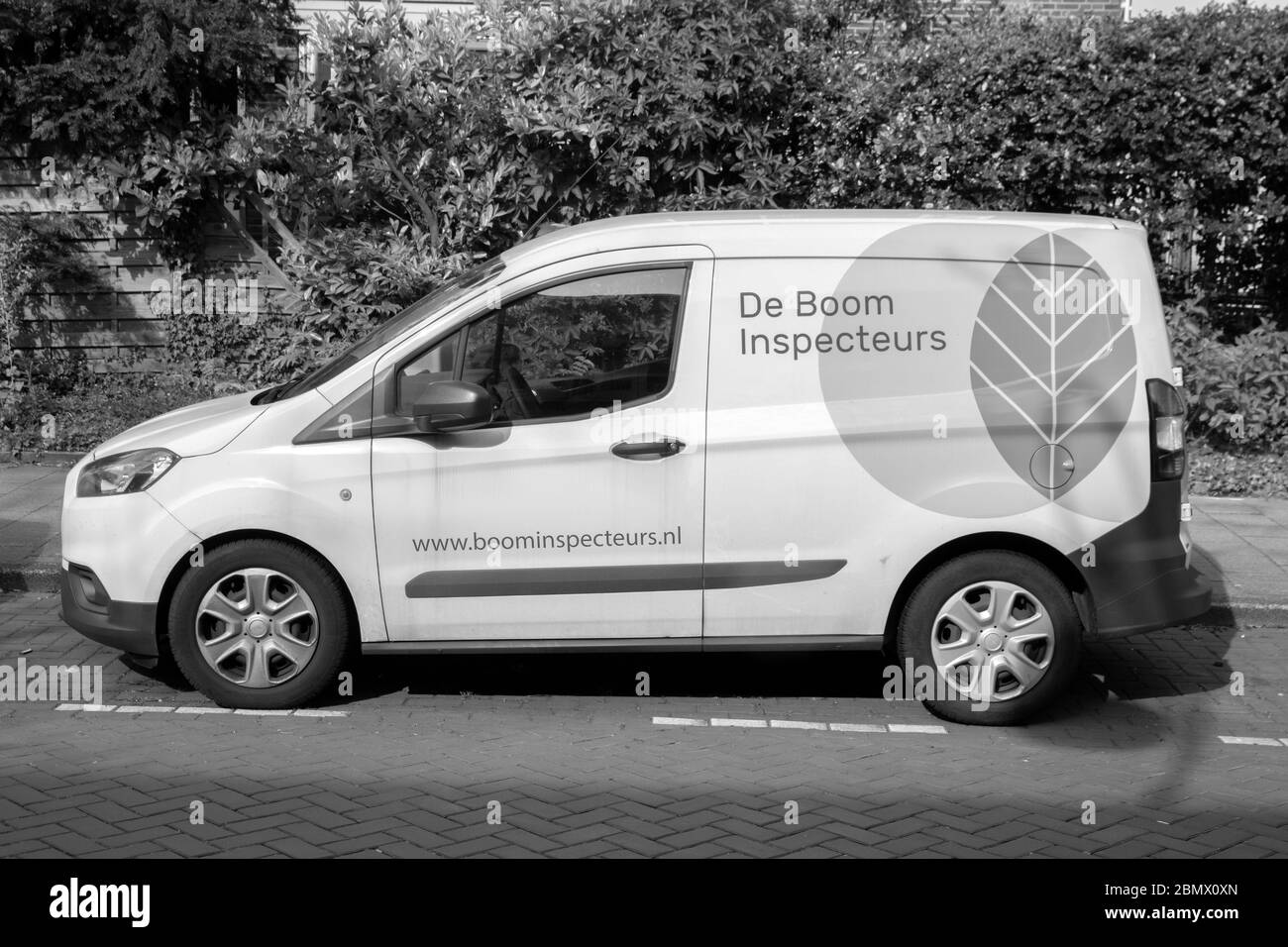 Firmenwagen De Boom Inspecteurs In Amsterdam Niederlande 2020 Stockfoto