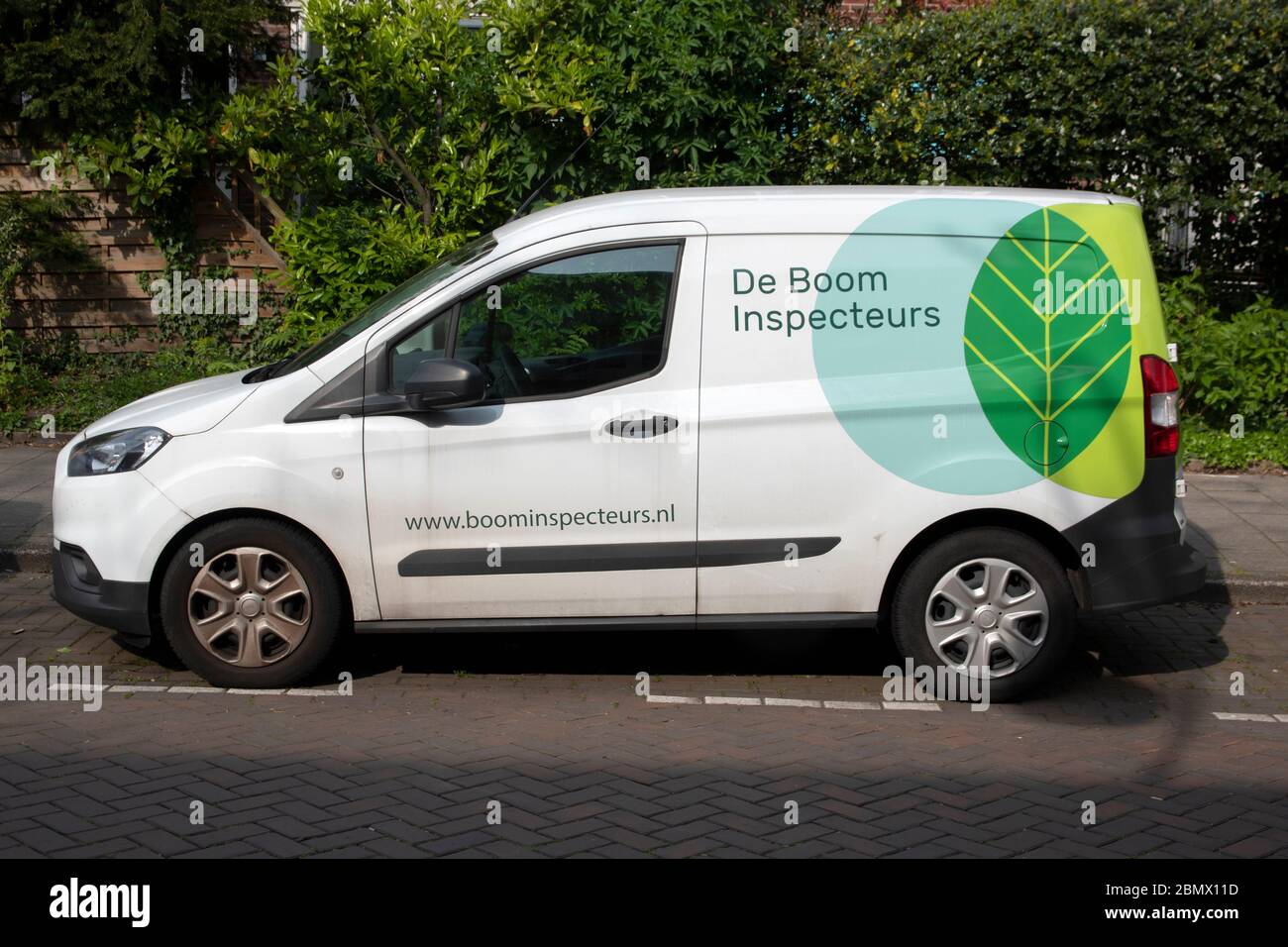 Firmenwagen De Boom Inspecteurs In Amsterdam Niederlande 2020 Stockfoto