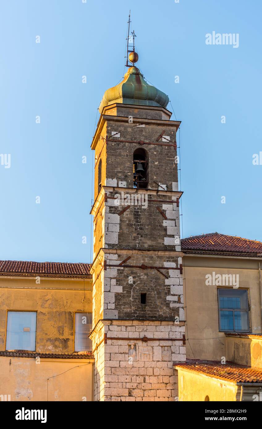 Kathedrale Santa Maria Assunta und San Modestino, Duomo di Avellino in der Stadt und Gemeinde, Hauptstadt der Provinz Avellino in der Kampanien reg Stockfoto