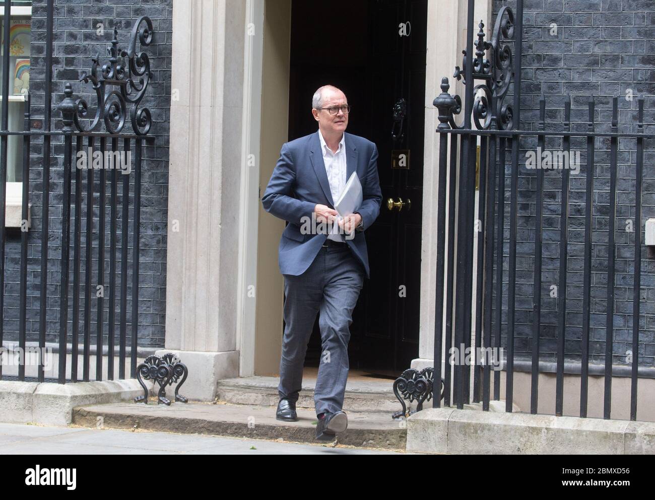 London, Großbritannien. Mai 2020. Sir Patrick Vallance, Chief Scientific Officer, verlässt die Downing Street 10. Quelle: Mark Thomas/Alamy Live News Stockfoto
