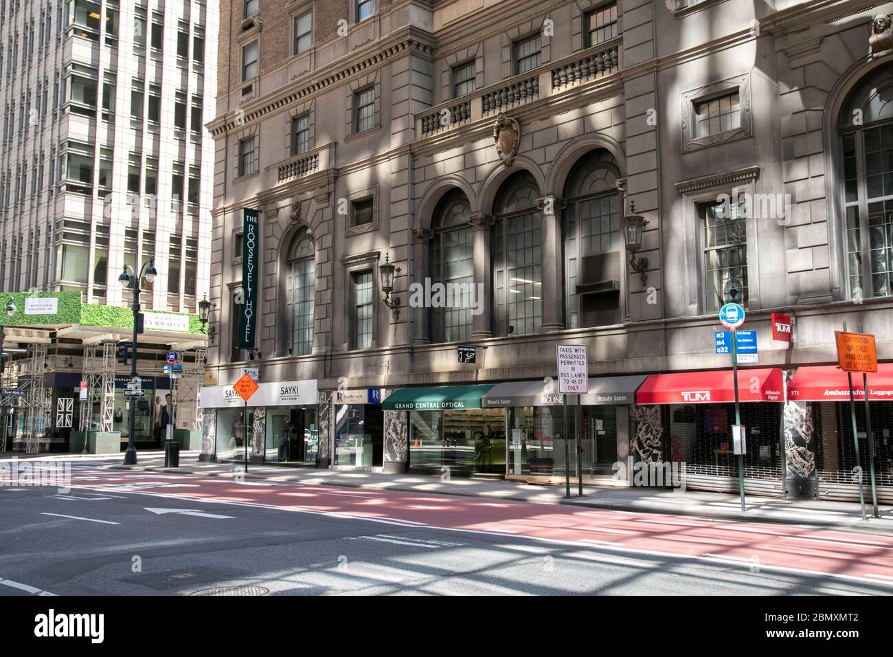 Madison Avenue, New York City. Stockfoto