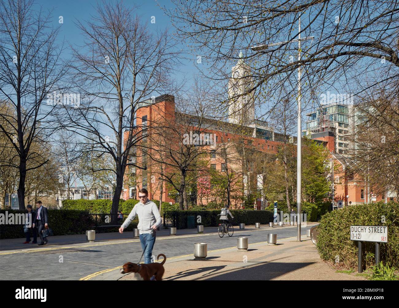 Coin Street Community. Southbank London, London, Großbritannien. Architekt: Lifschutz Davidson Sandilands, 2017. Stockfoto