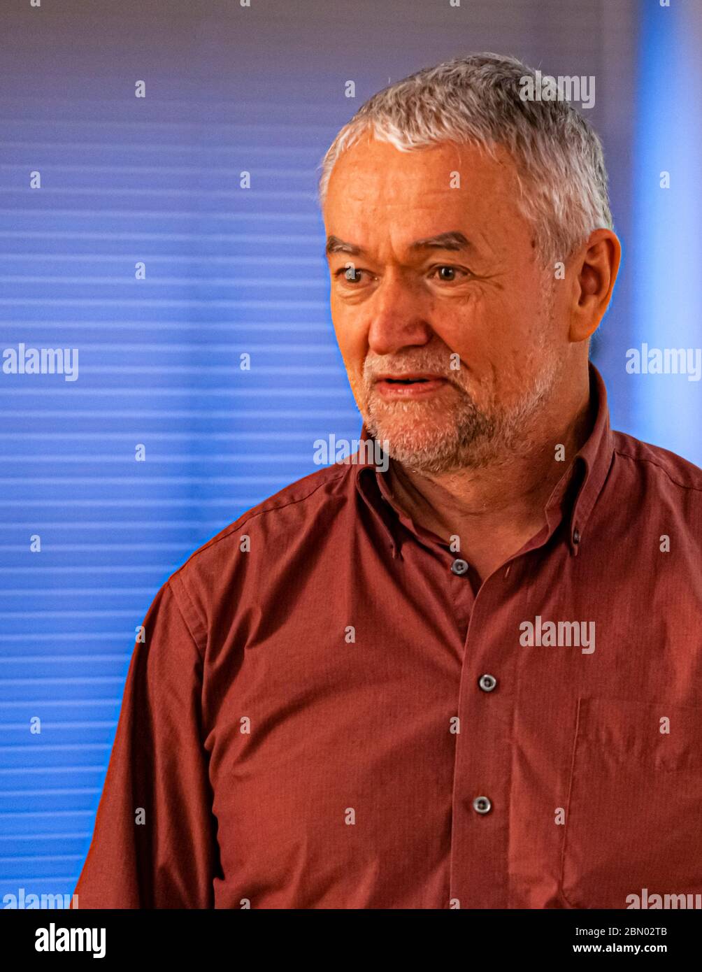Bienenexperte Dr. Gerhard Liebig in Grevenbroich, Deutschland Stockfoto