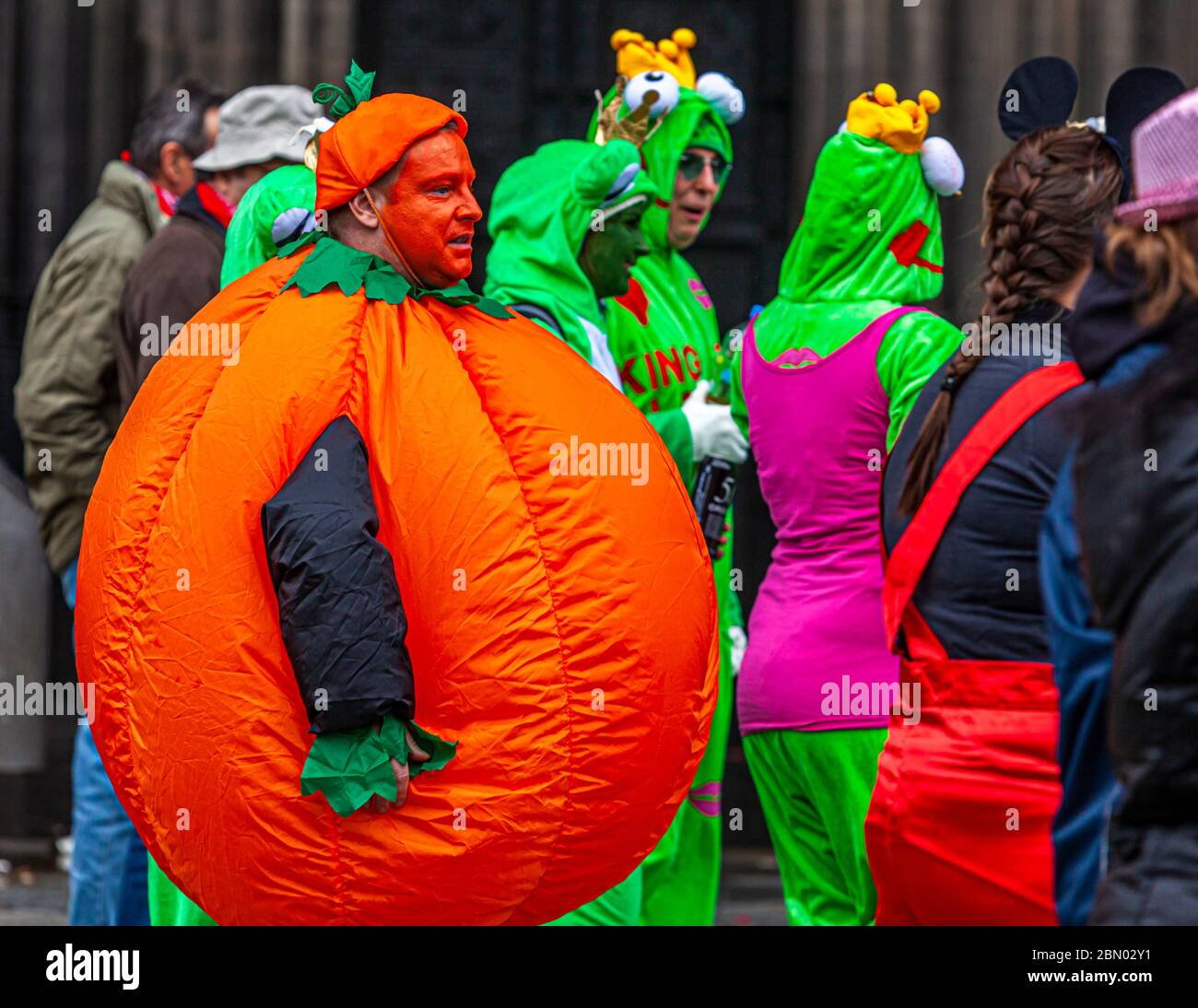 Karneval in Köln, Deutschland Stockfoto