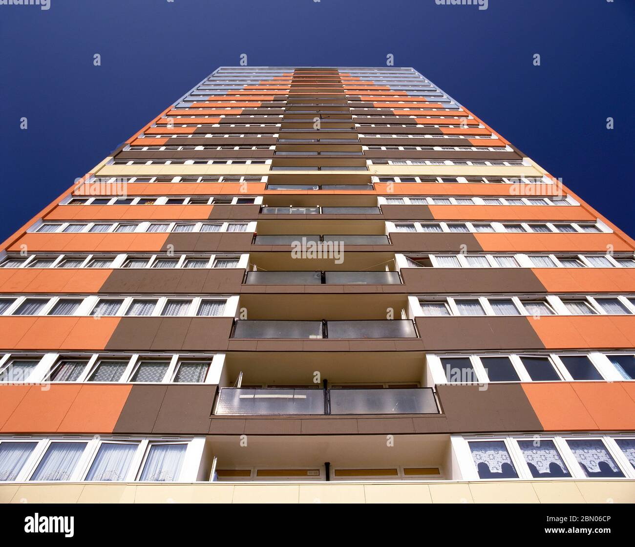 Stubbs Point Tower Block, New Barn Street, Plaistow, London Borough of Bromley, Greater London, England, Großbritannien Stockfoto
