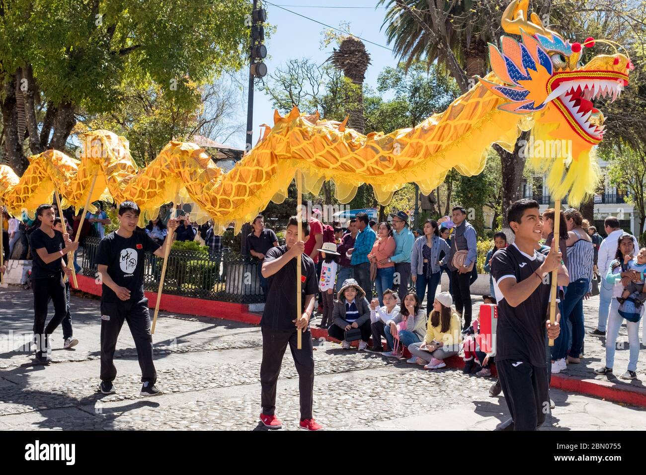 Chinesisches Neujahr in San Cristobal de Las Casas, Chiapas, Mexiko Stockfoto