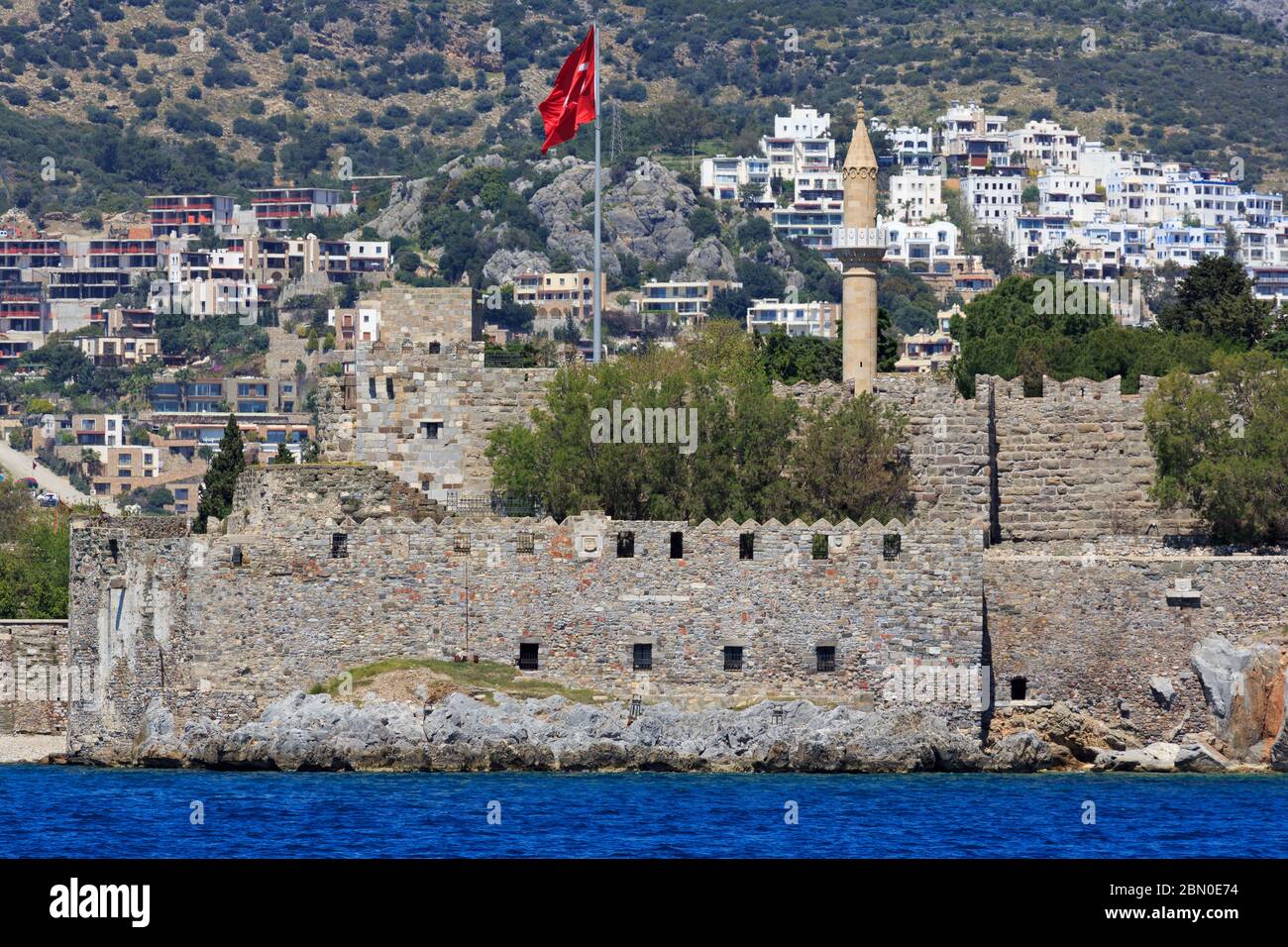 Burg von St. Peter, Bodrum, Mugla Provinz, Türkei Stockfoto