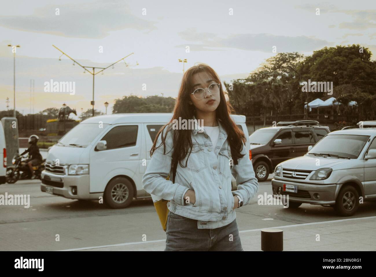 Manila Street Stockfoto
