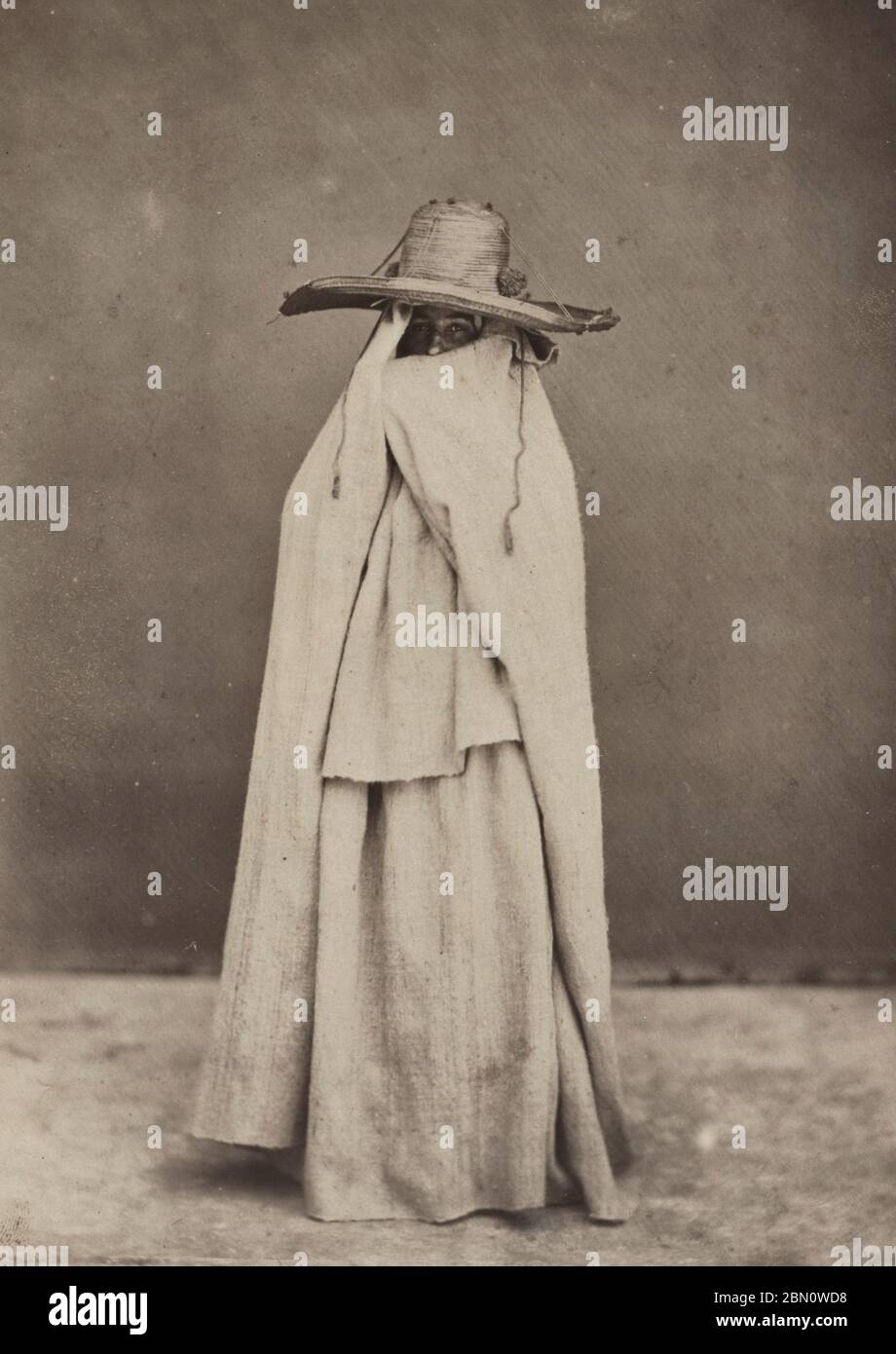 Algerische Frau von Gustave de Beaucorps, Ende 1850er Jahre Stockfoto