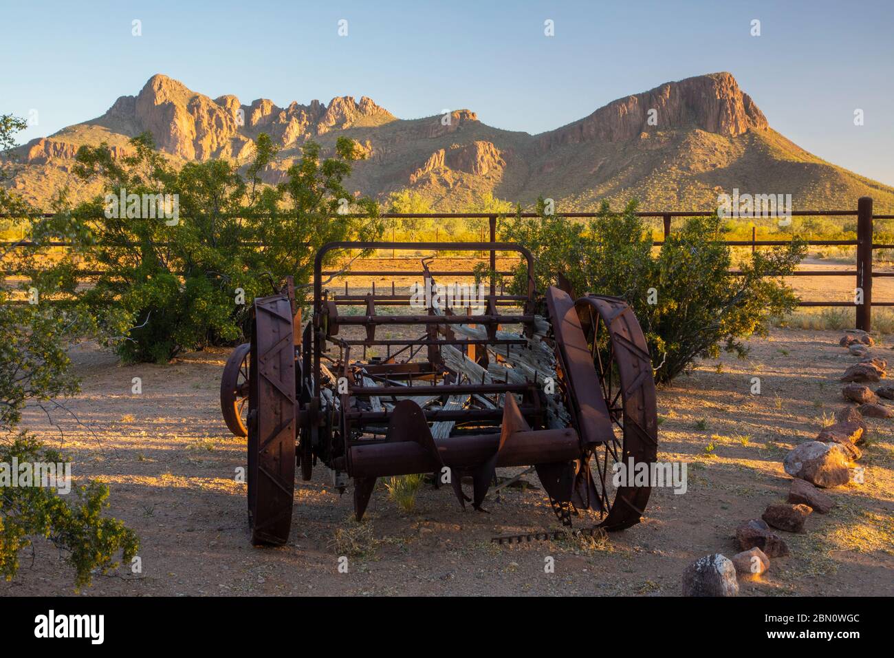 White Stallion Ranch, Tucson, Arizona. Stockfoto