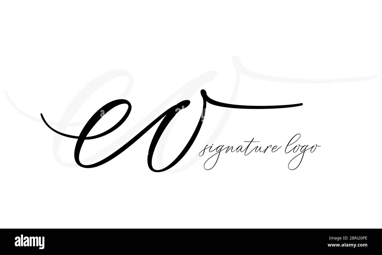 Erste EO Schreiben verbunden Logo. Kreatives Schreiben EO modernen Business Logo Vektor Vorlage. Erste EO Logo Template Design Stock Vektor