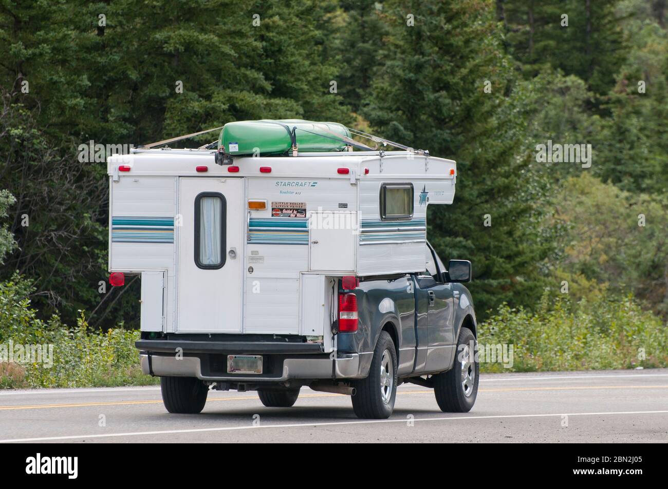 Van Drive, Alaska Stockfoto