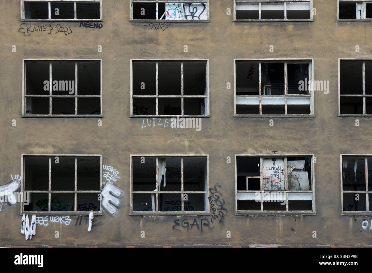Wohnhaus / Stralauer Platz / Berlin Stockfoto