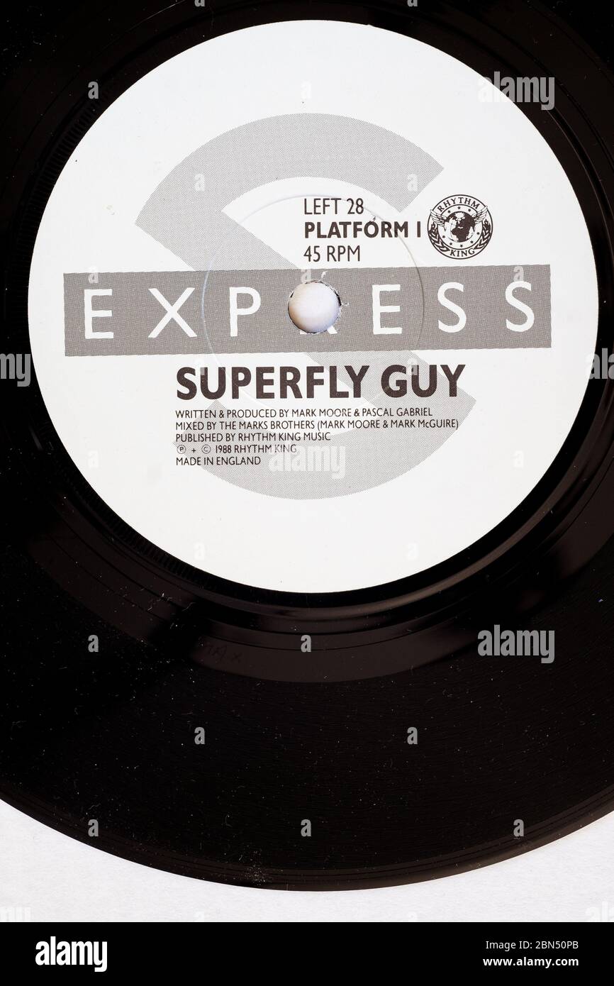 S Express Superfly Guy Stockfoto