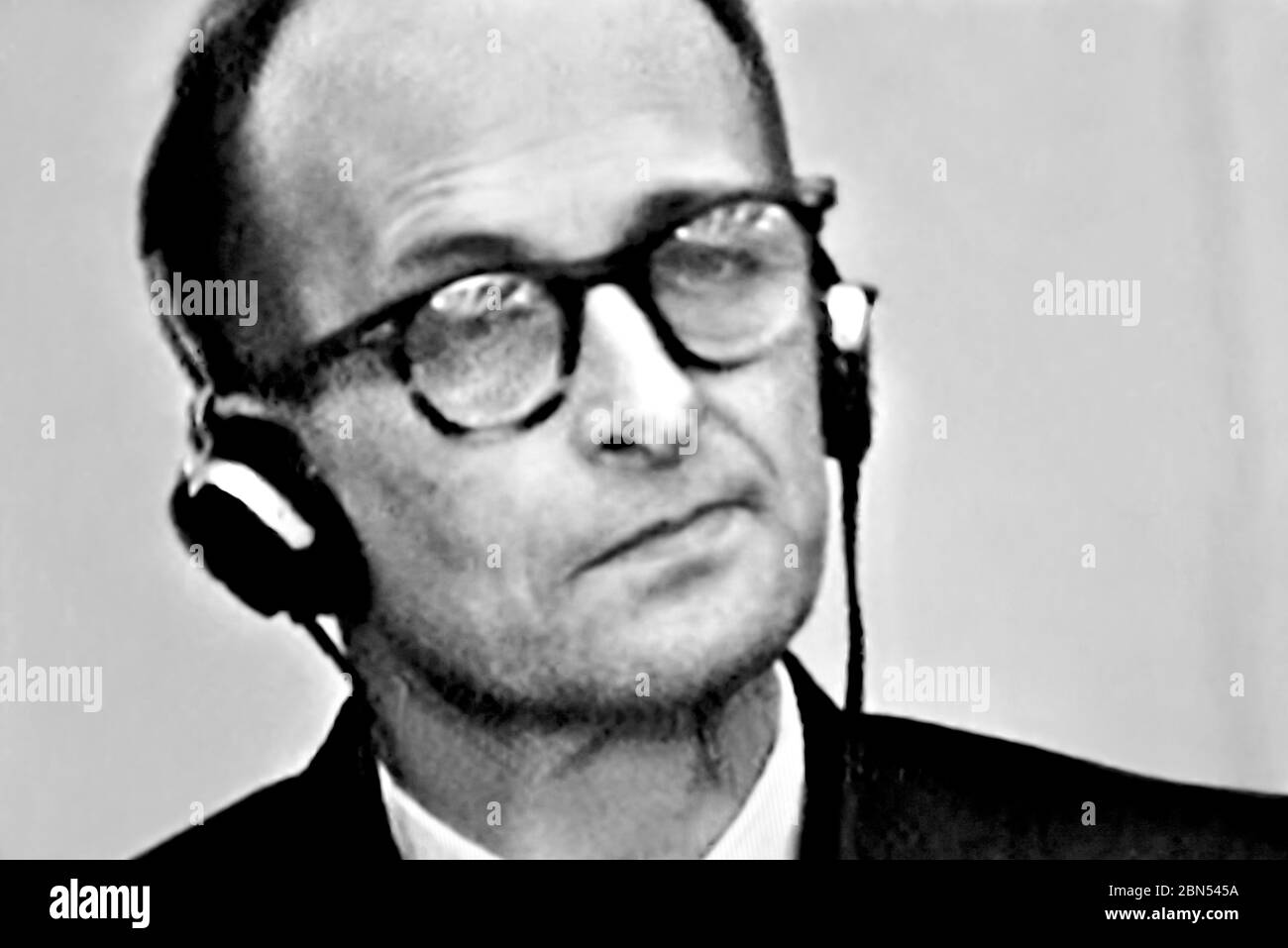 Adolf Eichmann-Prozess in Jerusalem 1961 Stockfoto