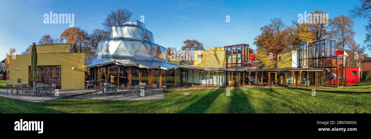 Ronald Mc Donald House, Panorama, Gehry Architekt, Bad Oeynhausen, Deutschland Stockfoto