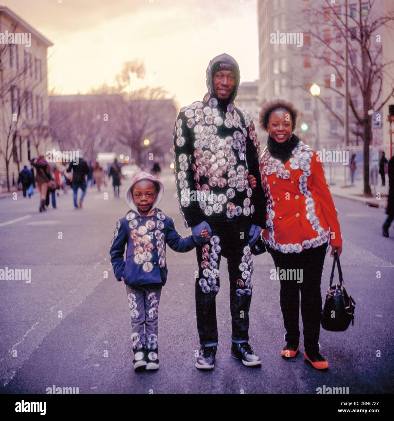 Amtseinführung von Donald Trump, 45., Washington DC, 20. JANUAR 2017. Stockfoto