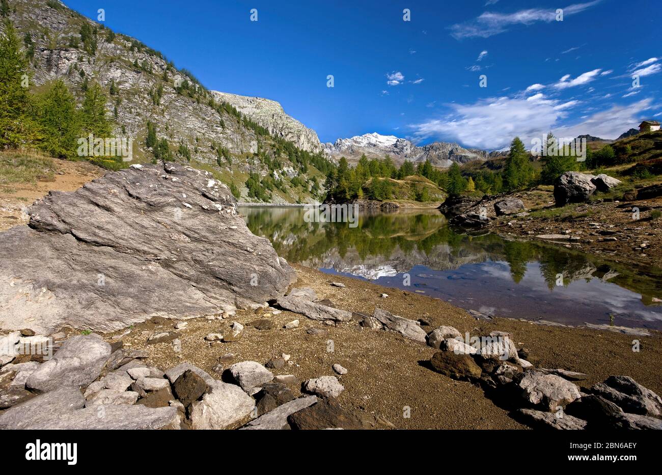 Codelago, Parco Naturale dell'Alpe Veglia e dell'Alpe Devero, Verbano Cusio Ossola, Piemonte, Italien, Südeuropa Stockfoto