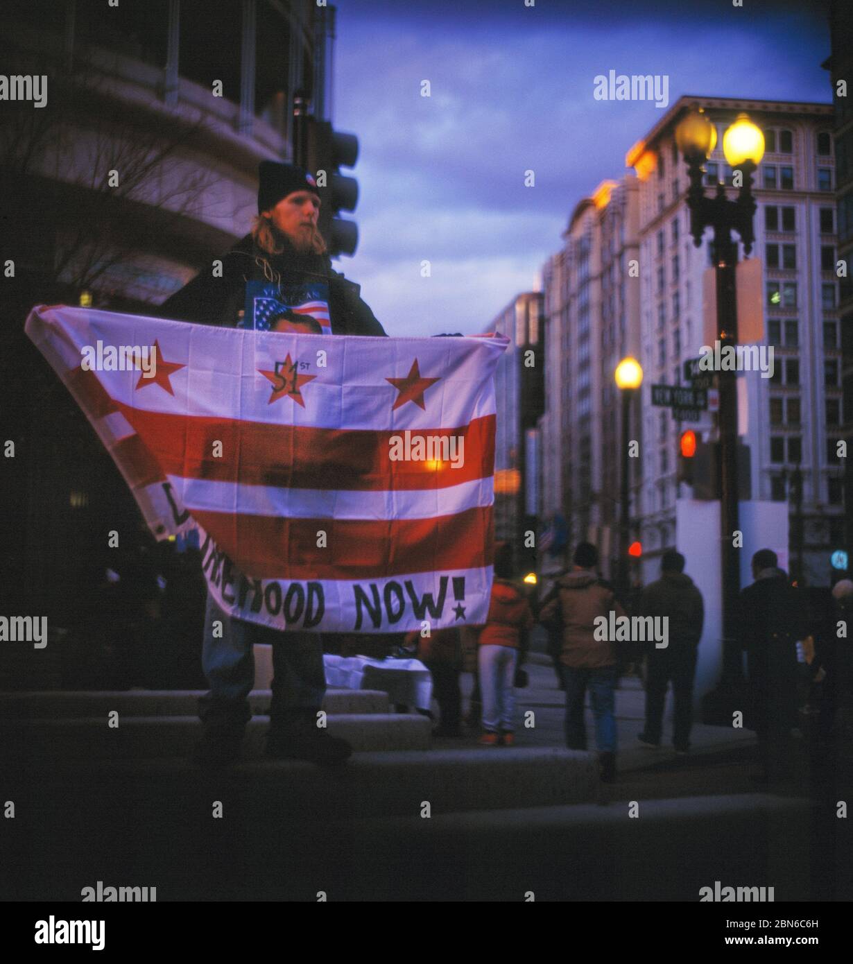Obama zweite Einweihung in Washington DC 21. Januar 2013 Stockfoto