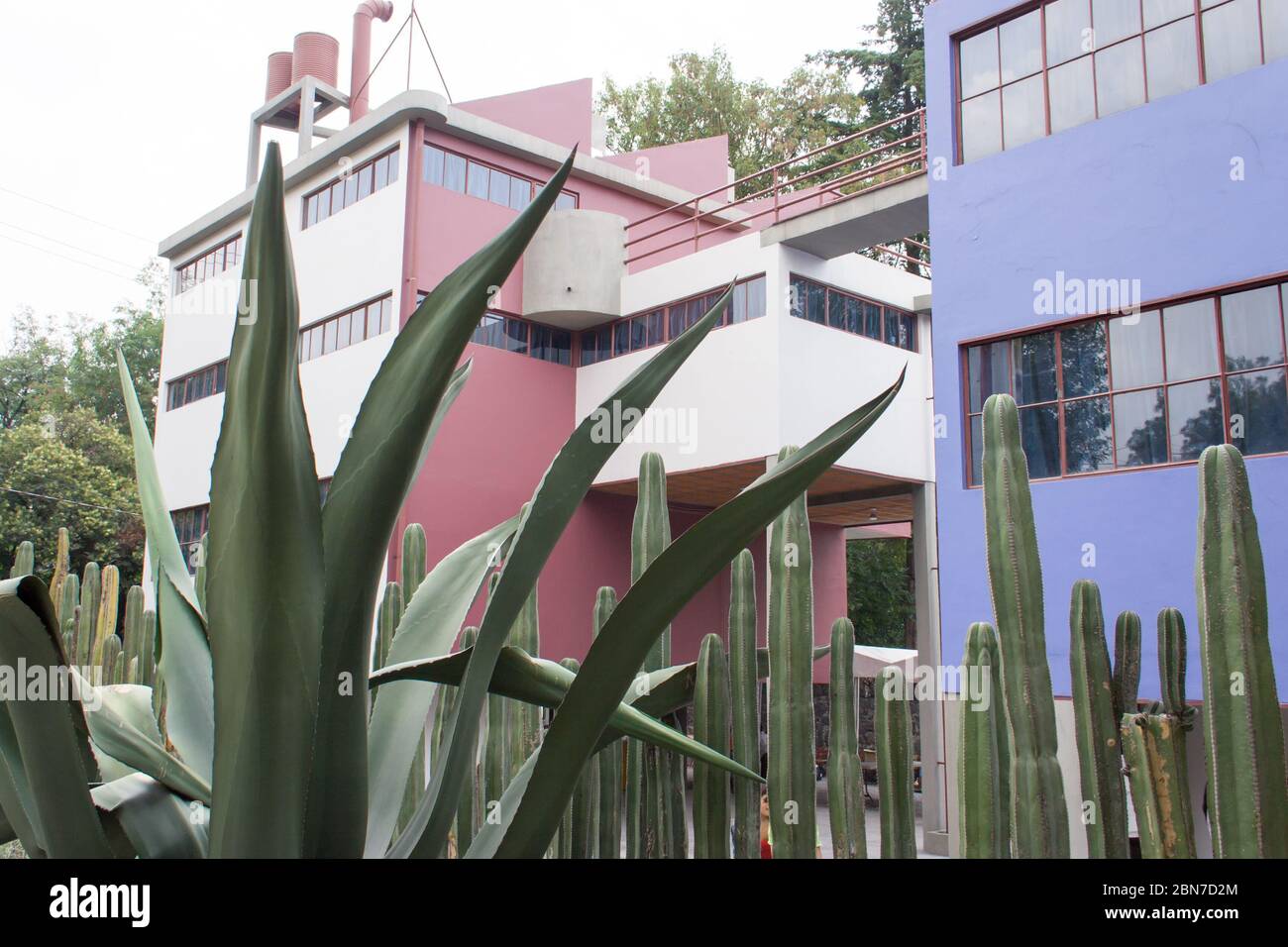 Diego Rivera und Frida Kahlo Home Studio in Mexiko Stadt Stockfoto