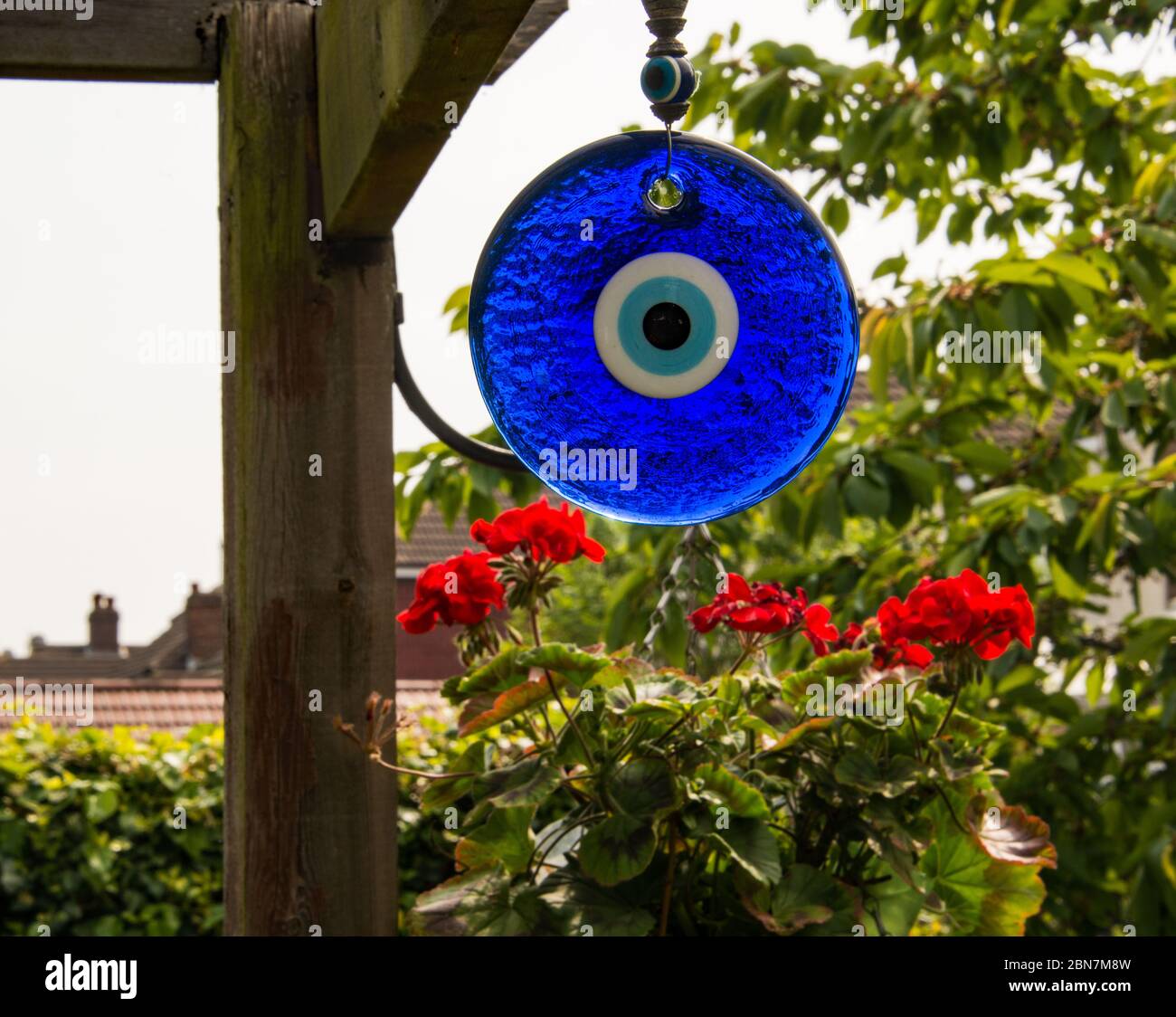 Die blaue Perle / Mavi Boncuk. Stockfoto