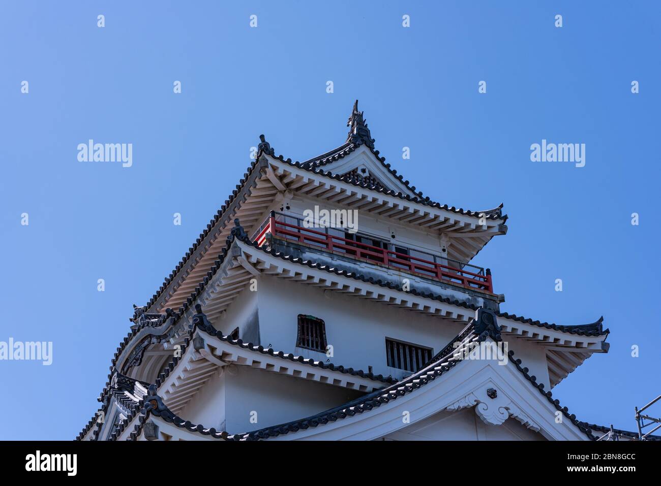 Karatsu Schloss in Saga Präfektur, Kyushu, Japan Stockfoto