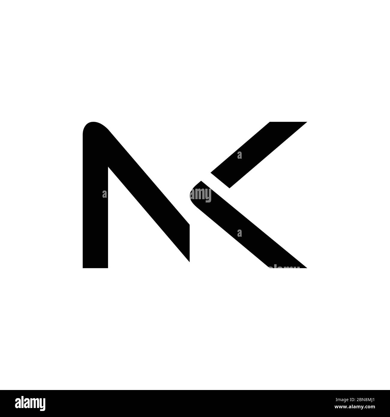 Nk logo Stock-Vektorgrafiken kaufen - Alamy
