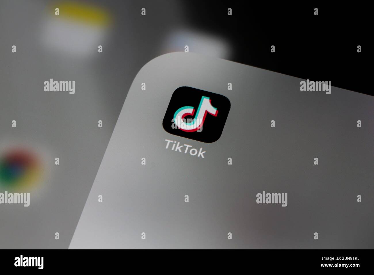 Ostersund, Schweden - 13. Mai 2020: TikTok App Icon..TikTok ist ein chinesischer Video-Sharing-Dienst in sozialen Netzwerken Stockfoto