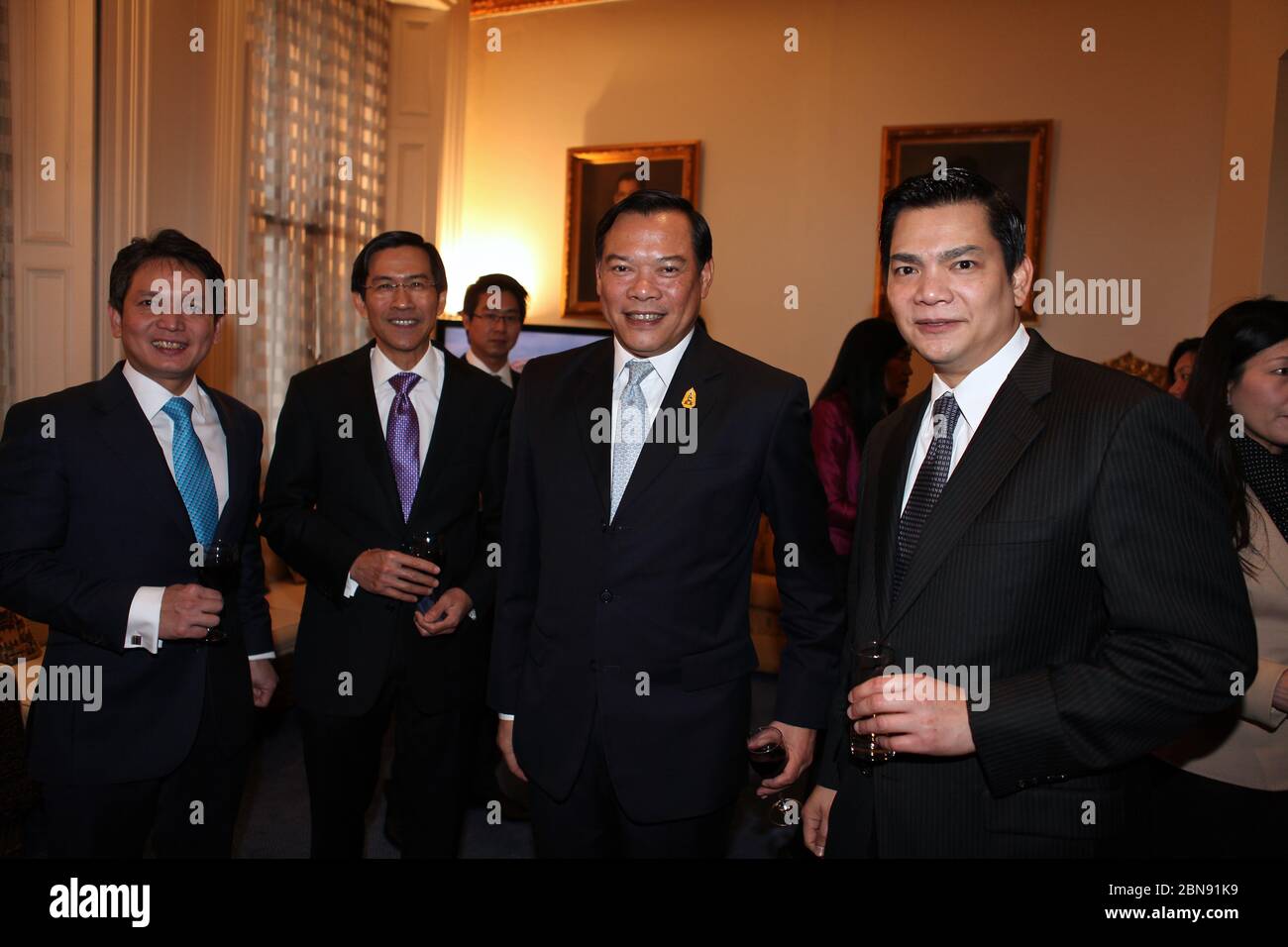 Der Empfang Anlässlich des Königlichen Tages der thailändischen