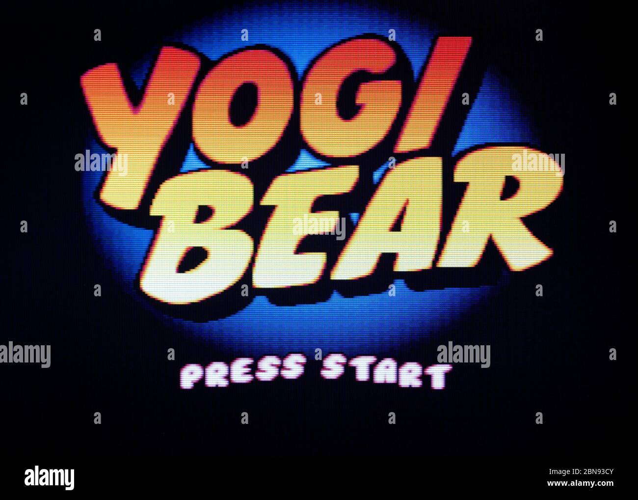 The Adventures of Yogi Bear - SNES Super Nintendo - nur zur redaktionellen Verwendung Stockfoto